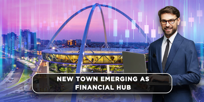 New Town emerging as financial hub