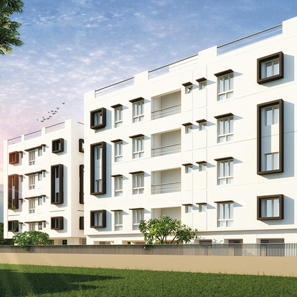 Ambey Green Residential Project in New Town